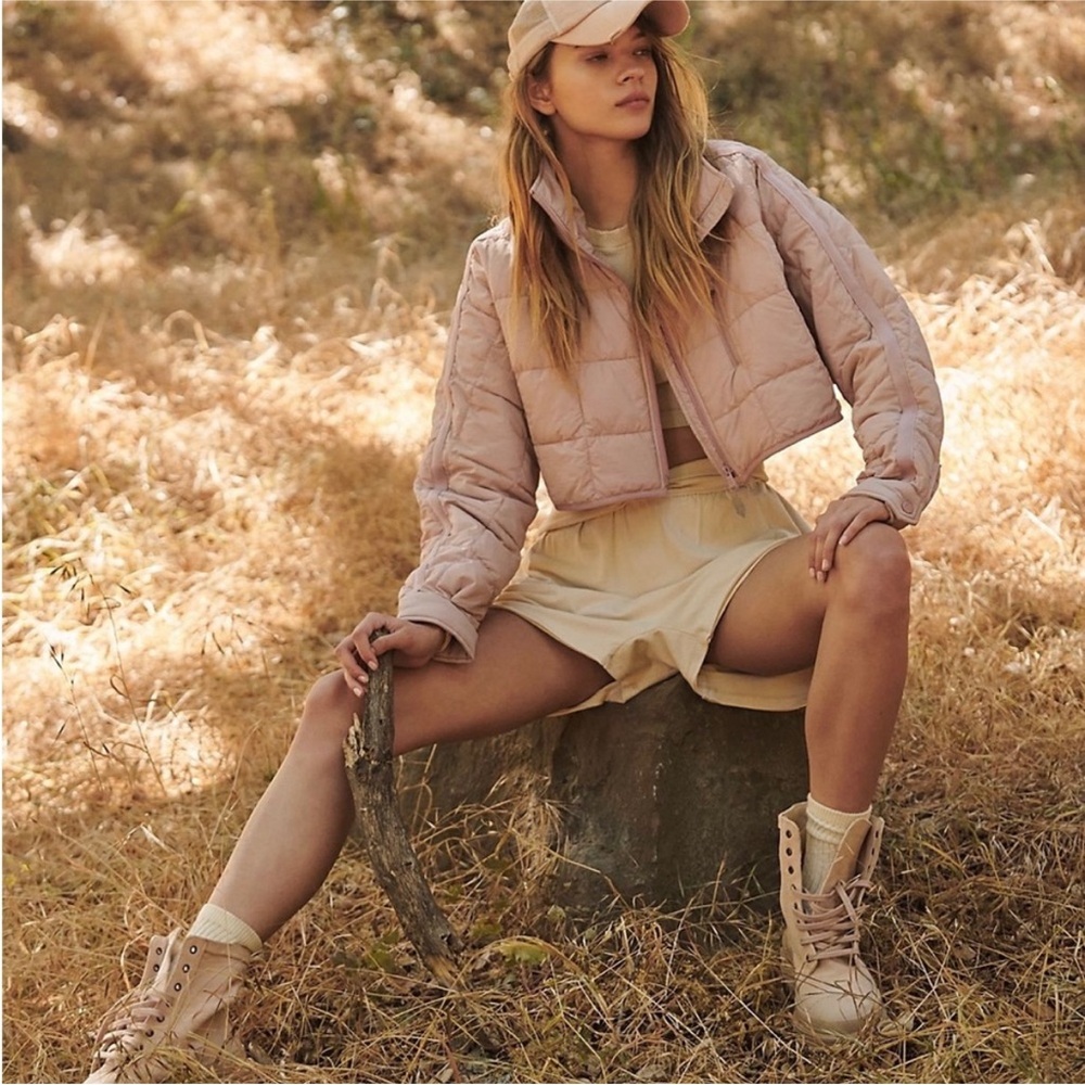 Free people cropped packable pippa jacket
